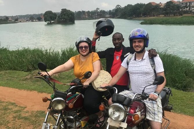 Kampala boda boda tours [motorbike tours]. - Gaddafi National Mosque and the 360-degree city view