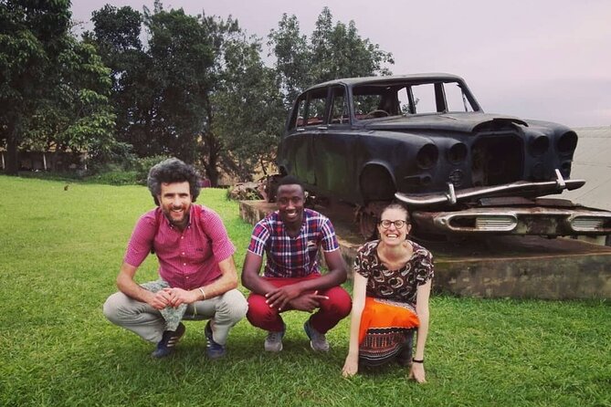 Kampala boda boda tours [motorbike tours]. - African Village craft market: ending with useful shopping