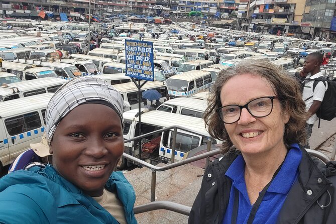 Kampala:Guided walking tour - The 10-minute scooter transfer