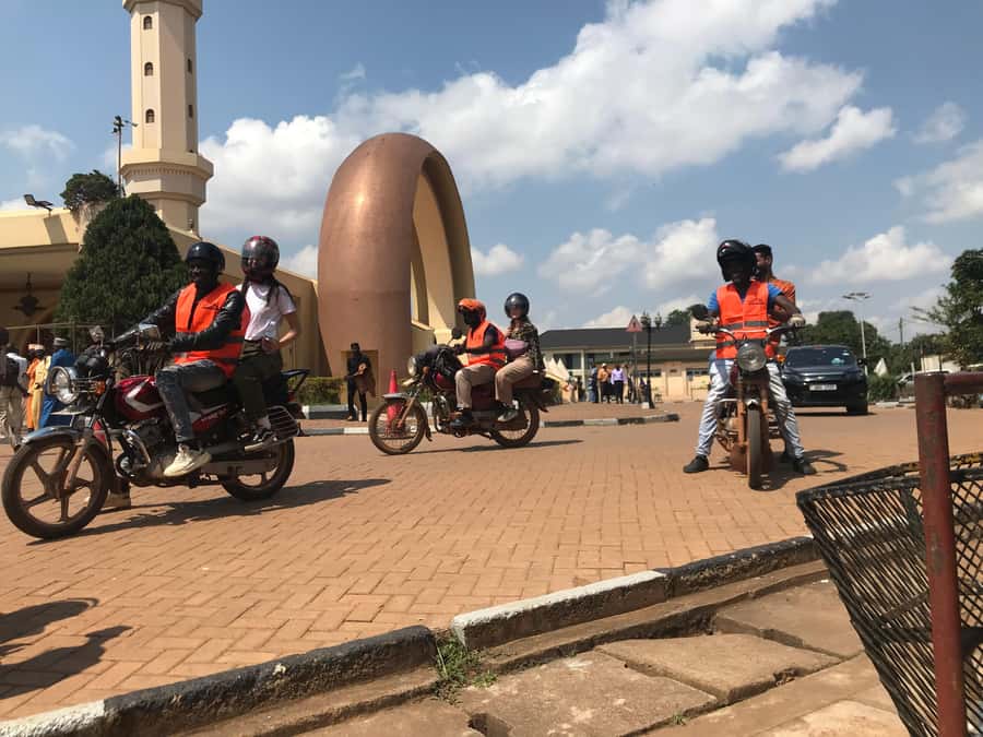 KAMPALA MOTOR BIKE TOURS (boda boda tours) - Gaddafi National Mosque and Kampala’s Seven Hills