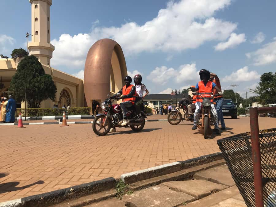KAMPALA MOTOR BIKE TOURS (boda boda tours) - Kabaka’s Palace and Buganda Royal History