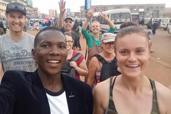 Kampala’s Best Experience walking tour - Pausing at the Independence Monument