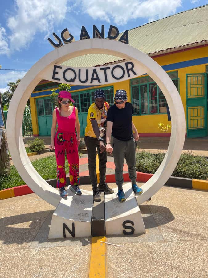 Uganda Equator Tour From Kampala To Kayabwe - Arriving at the Uganda Equator