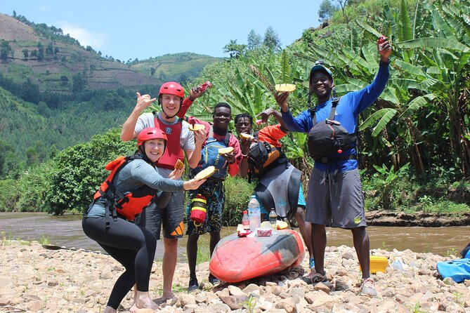 Uganda Jungle Rafting - Four hours and 25 kilometers of whitewater